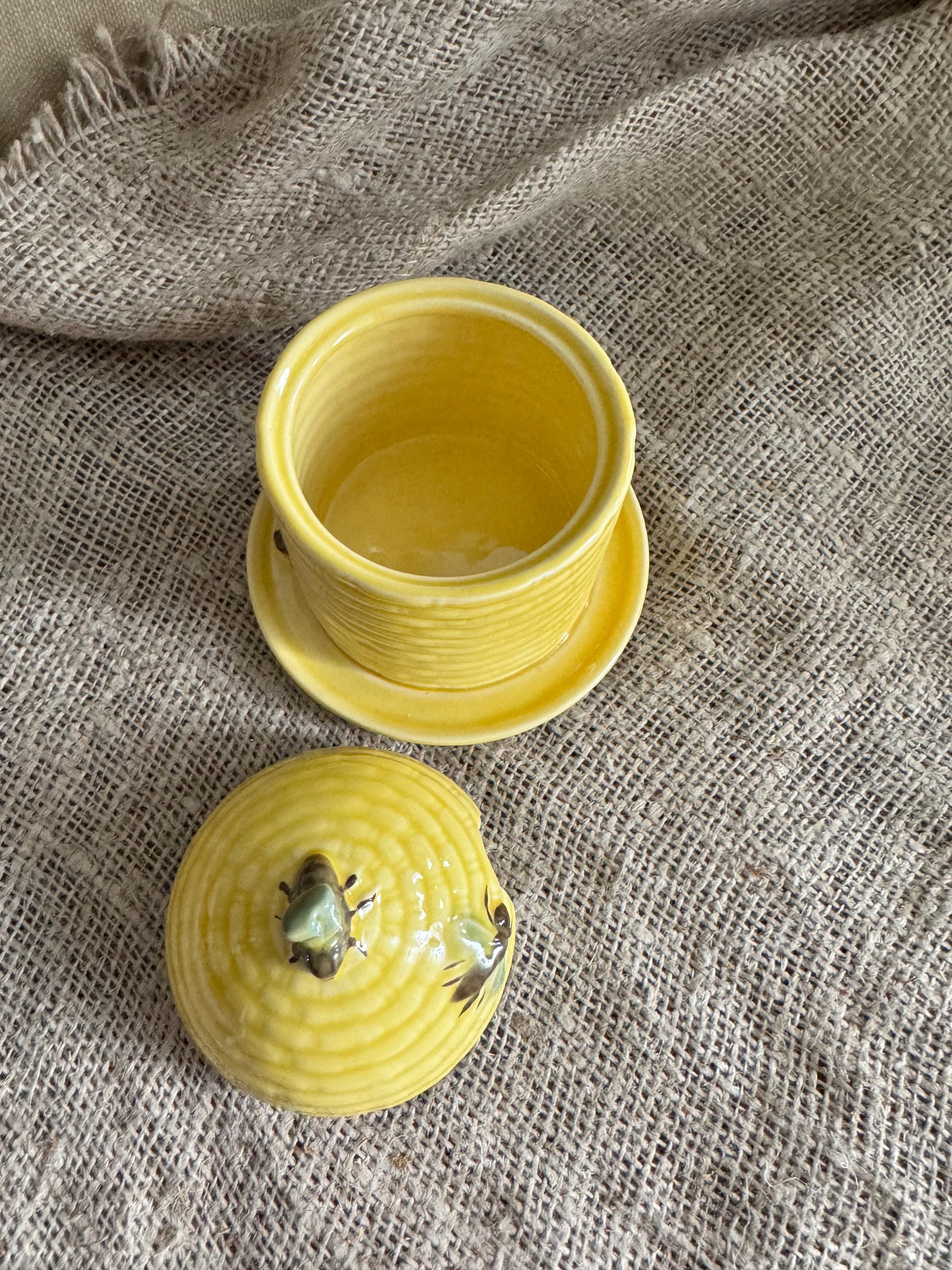 Vintage German Honey Pot: Retro Ceramic Jar, Germany Souvenir - Etsy