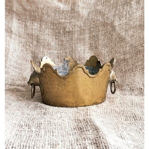 Brass Mid-century Jardiniere Antique Planter Oval Jardiniere flower Bowl Housewarming gift Indoor Outdoor Jardiniere Elegant Bronze Planter