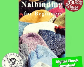 Nalbinding for Beginners EBook: Viking Hat & Mittens Heritage Craft (Digital Download)
