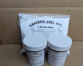 Ice Dye Kit by Grateful Dyes - Green & Purple - Professional Quality Since 1986