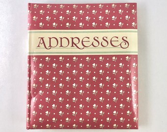 Binder Address Book - Etsy