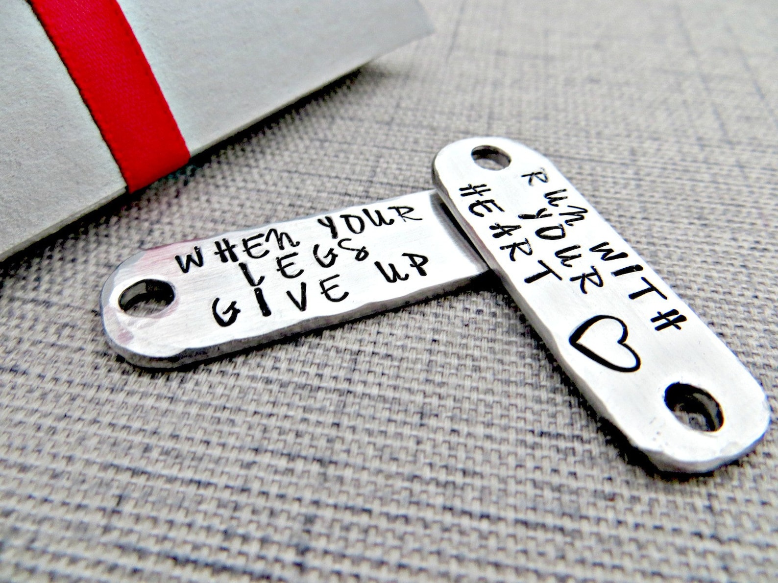 Custom Running Shoe Lace Tags When Your Legs Give up Run Etsy