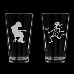 PICK-A-PAIR of Widespread Panic Pint Glasses