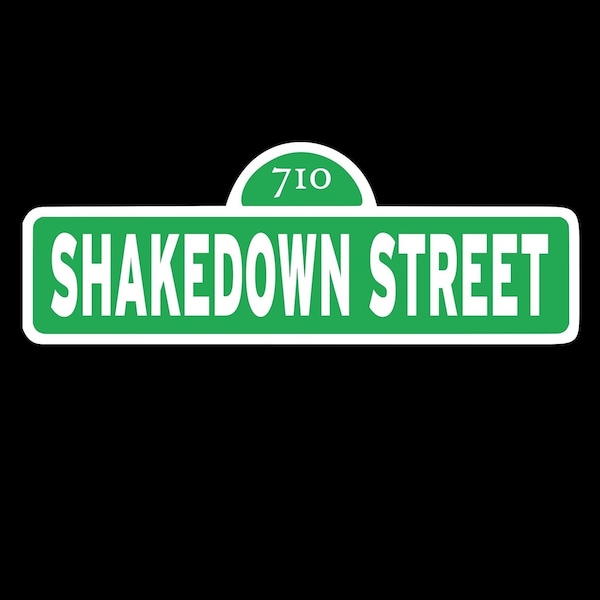 Shakedown Street Vinyl Decal Sticker