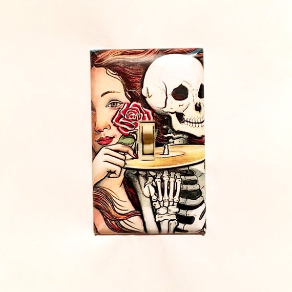 Grateful Dead Skeletons From The Closet Light Switch Plate Etsy