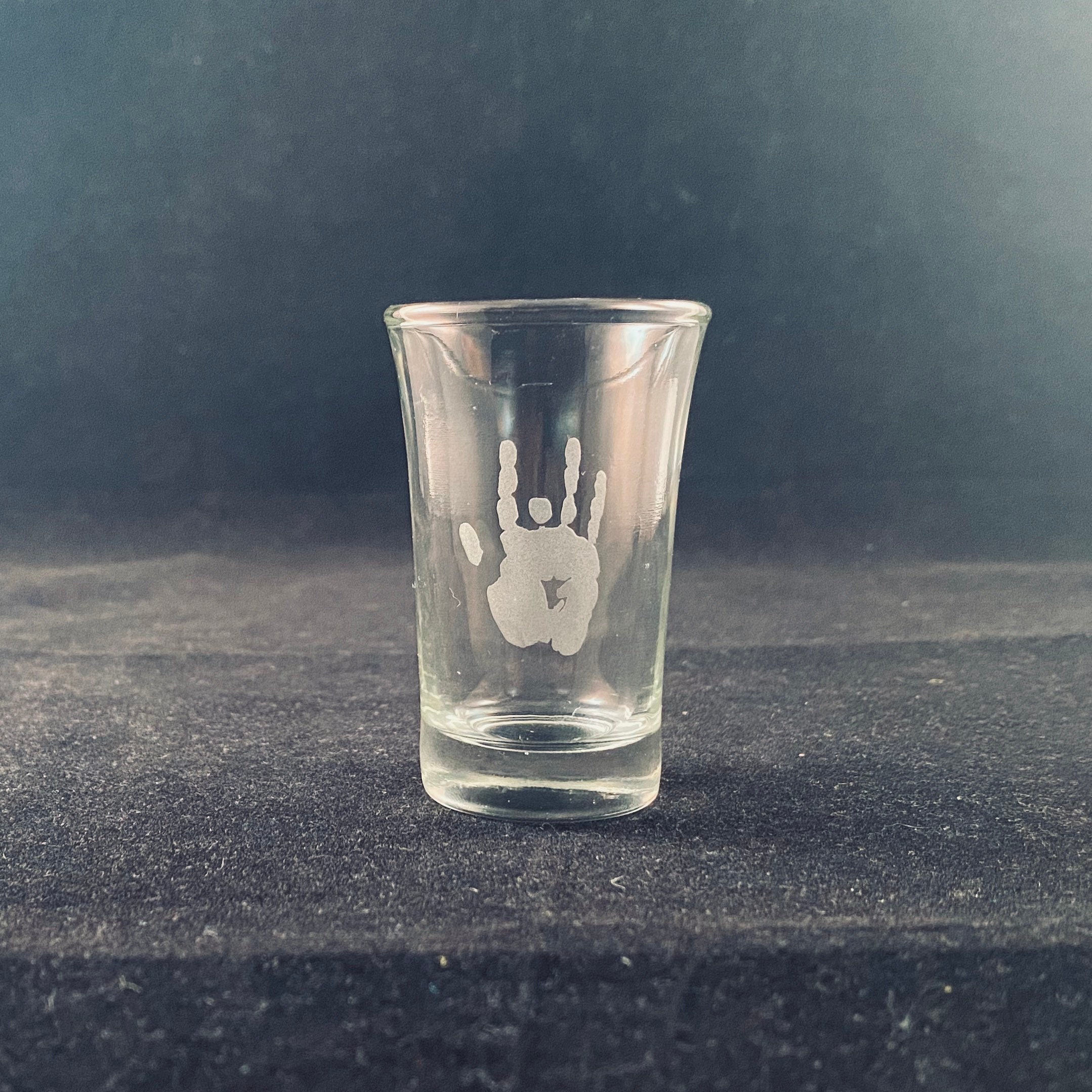 Jerry Garcia Hand Etched Shot Glass - Thumbnail 5