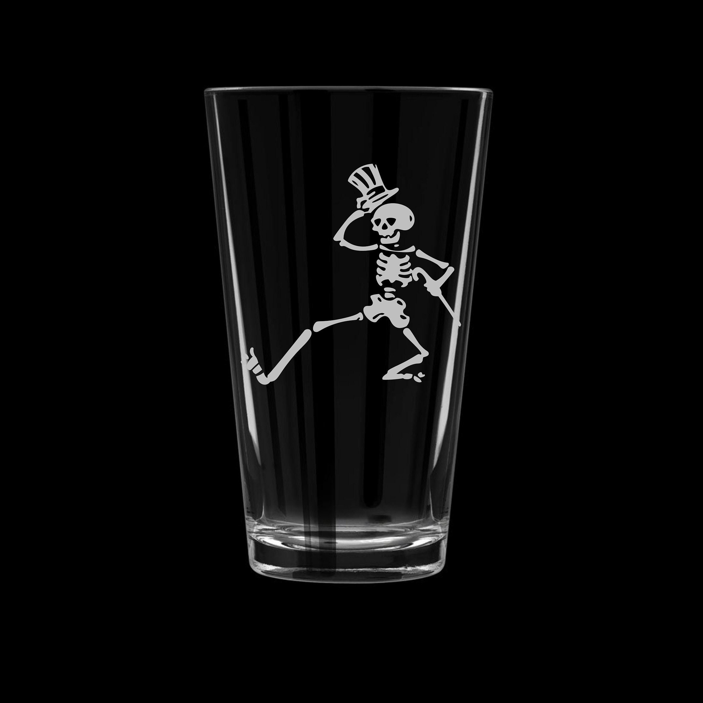 Hand Etched Pint Glass - Thumbnail 5