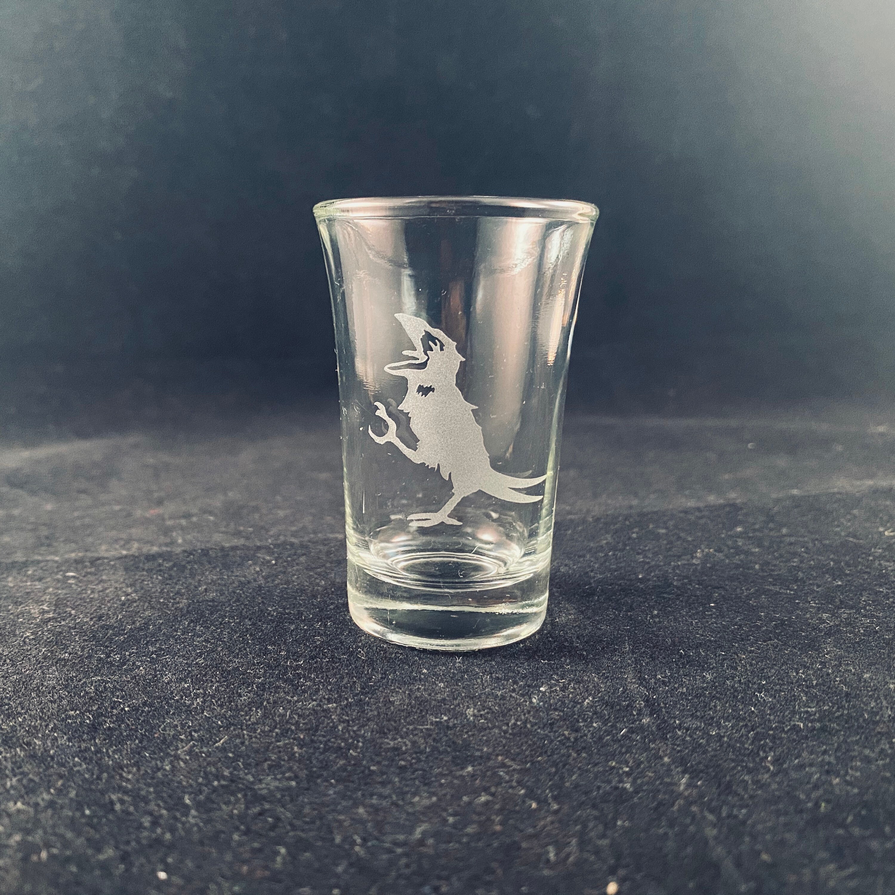 Jerry Garcia Hand Etched Shot Glass - Thumbnail 2