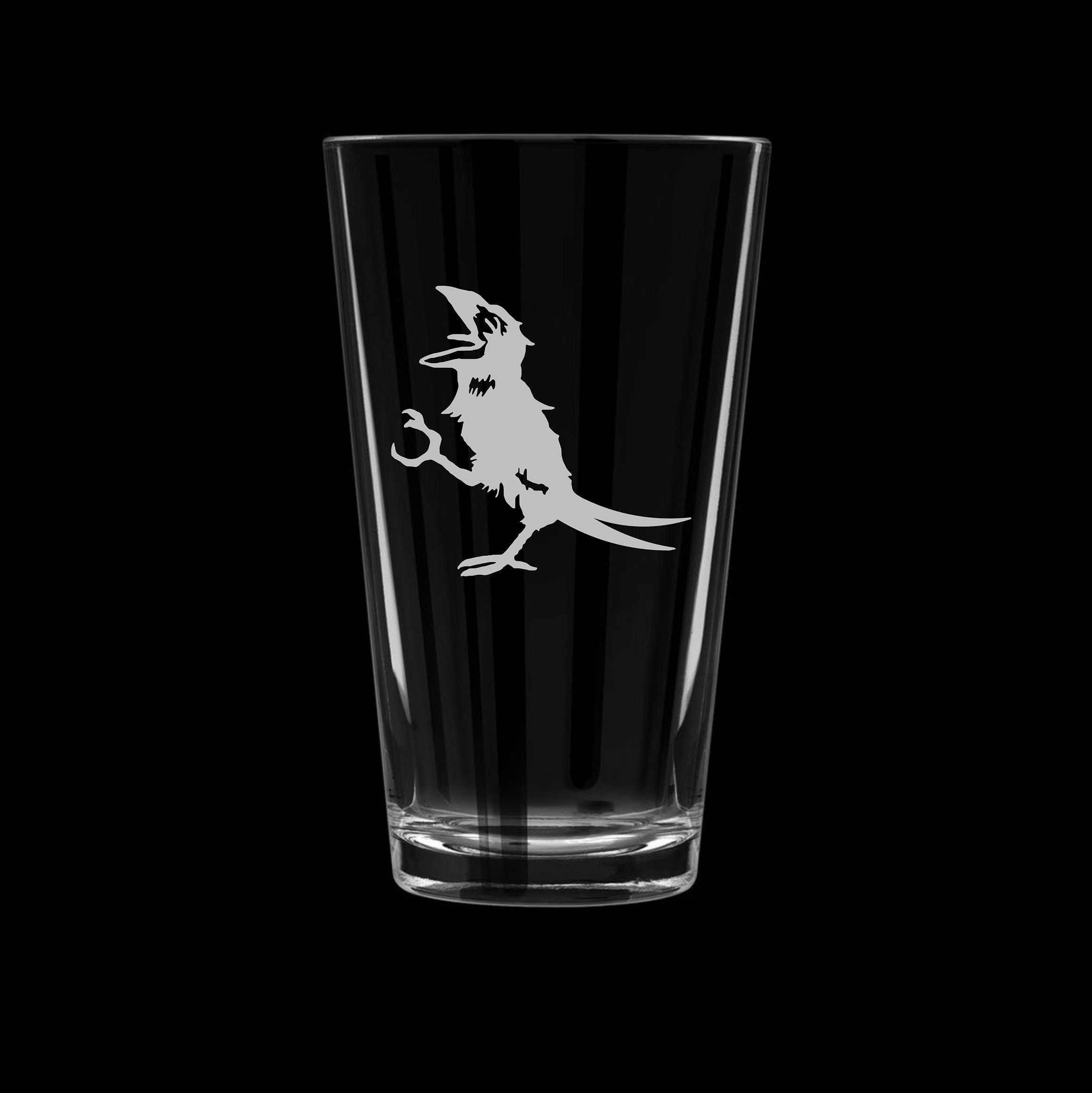 Hand Etched Pint Glass - Thumbnail 3