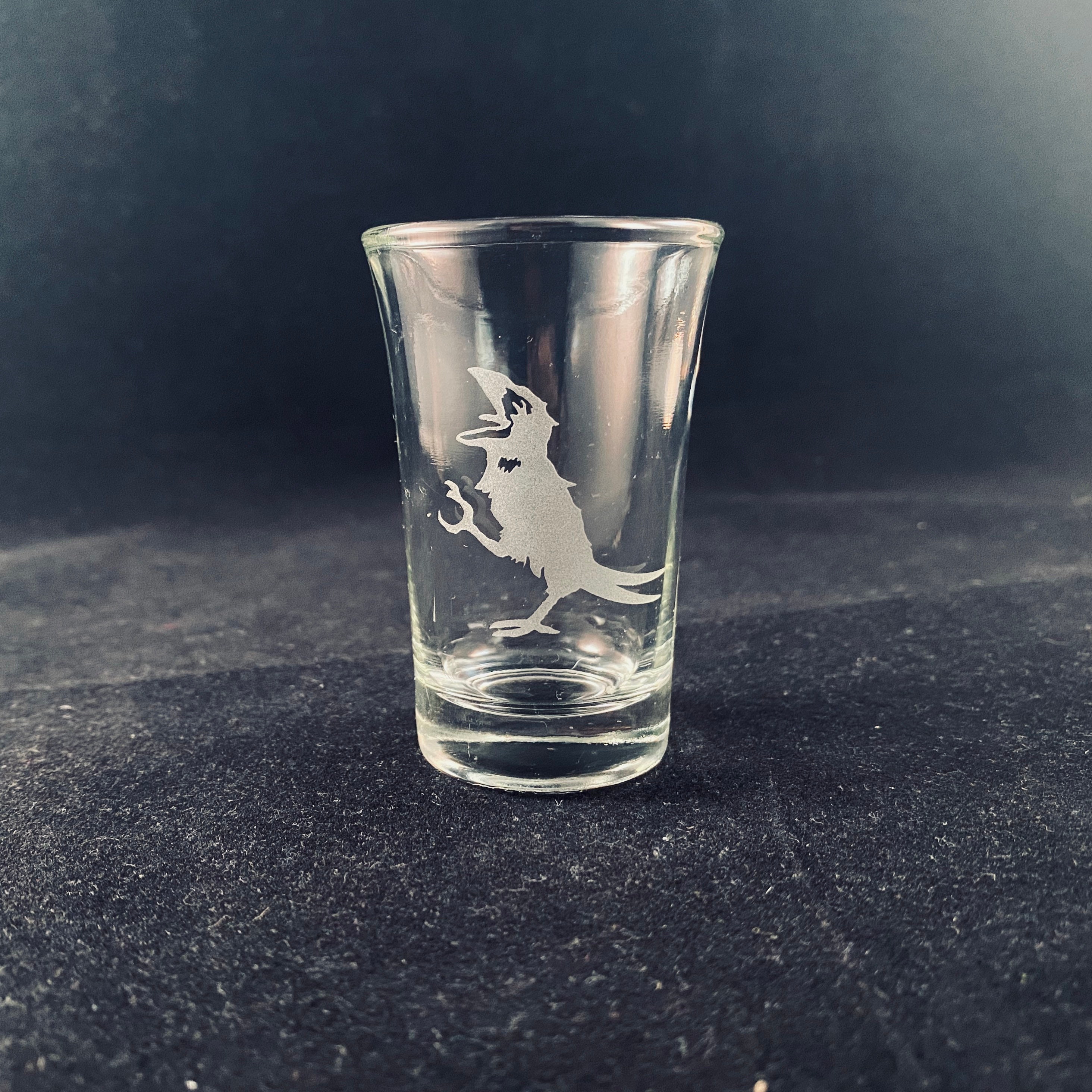 Jerry Garcia Hand Etched Shot Glass - Thumbnail 4