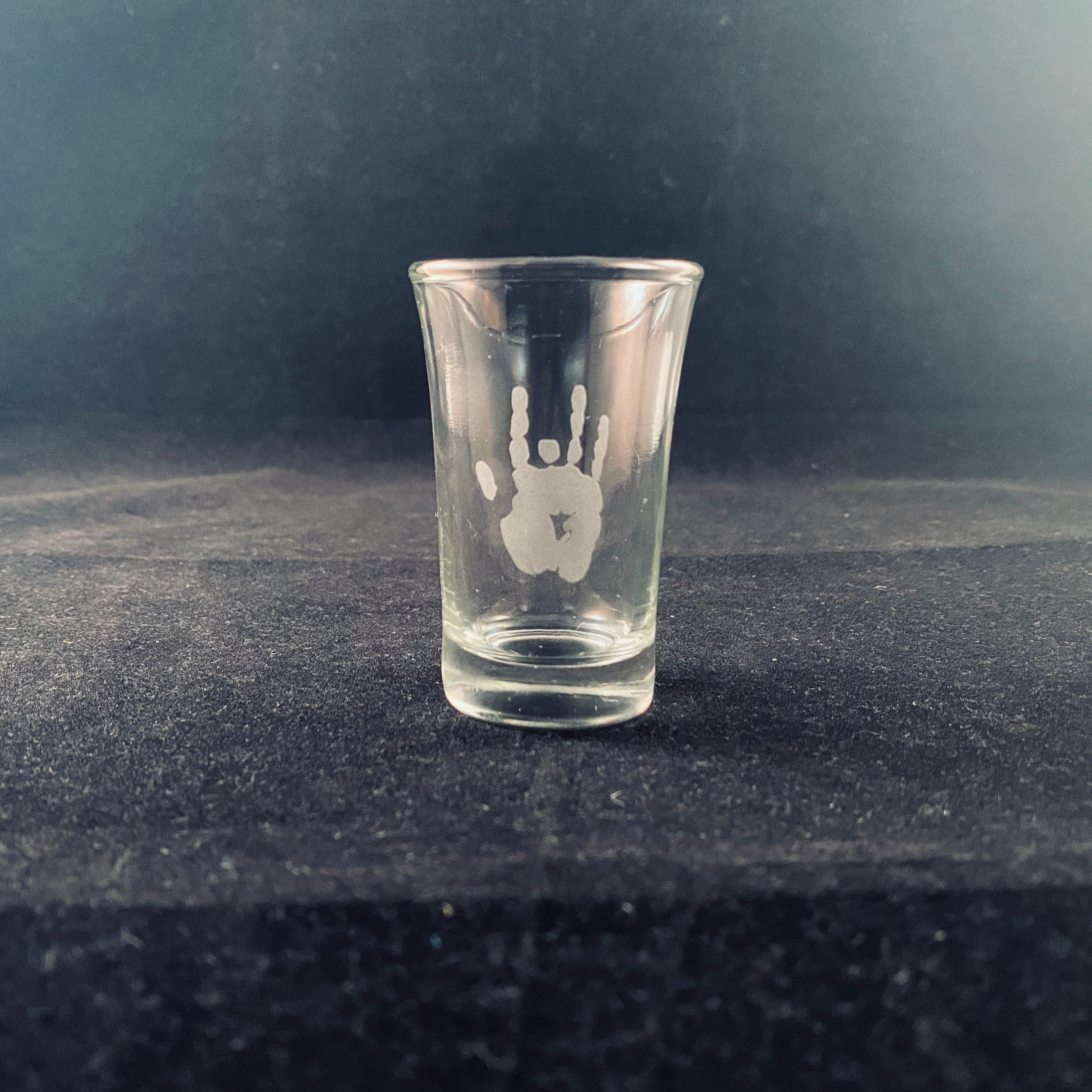 Jerry Garcia Hand Etched Shot Glass - Thumbnail 3