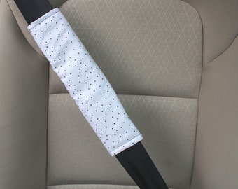 Seat Belt Cover with Snaps for Adults Teens or Child,Padded Strap on Harness,Seat Belt Cover,Fabric Strap Cover, Seat Belt Cushion,Pick a P