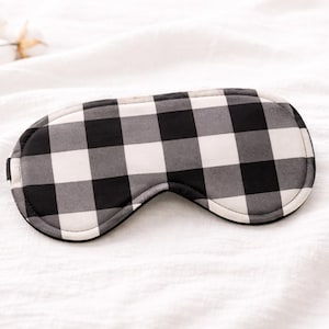Sleep Mask for Men, Oversized Satin Eye Mask, Blackout Sleep Mask for Travel & Deep Sleep, Father’s Day Gift from Daughter