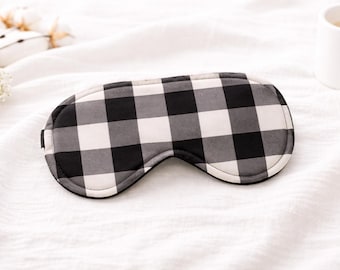 Antifaz para dormir para hombre, antifaz extragrande de satén, antifaz opaco para viajes y sueño profundo, regalo para el Día del Padre de mi hija.