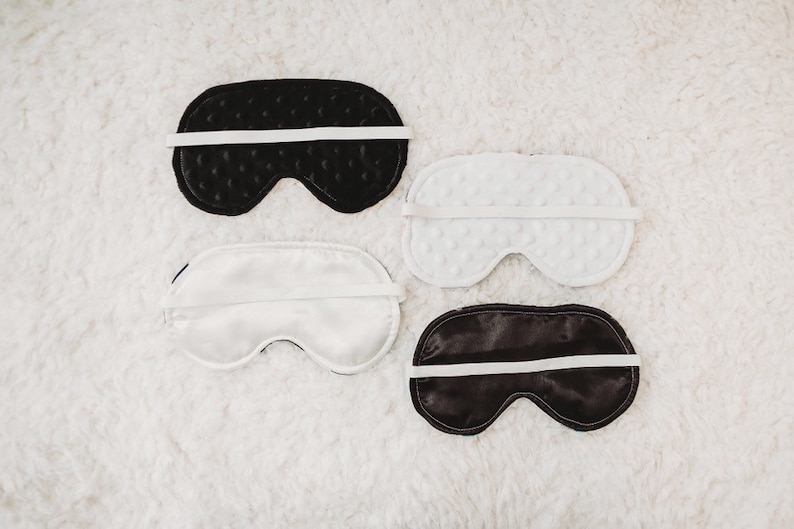 Personalized Oversized Sleep Mask for Men and Women, Satin Sleep Mask image 7