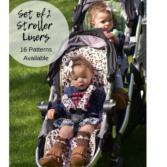 floral pram liner