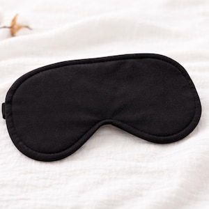 Oversized Sleep Mask for Deep Sleep | Solid Color Blackout Eye Mask | Luxury Comfort, Custom Fit