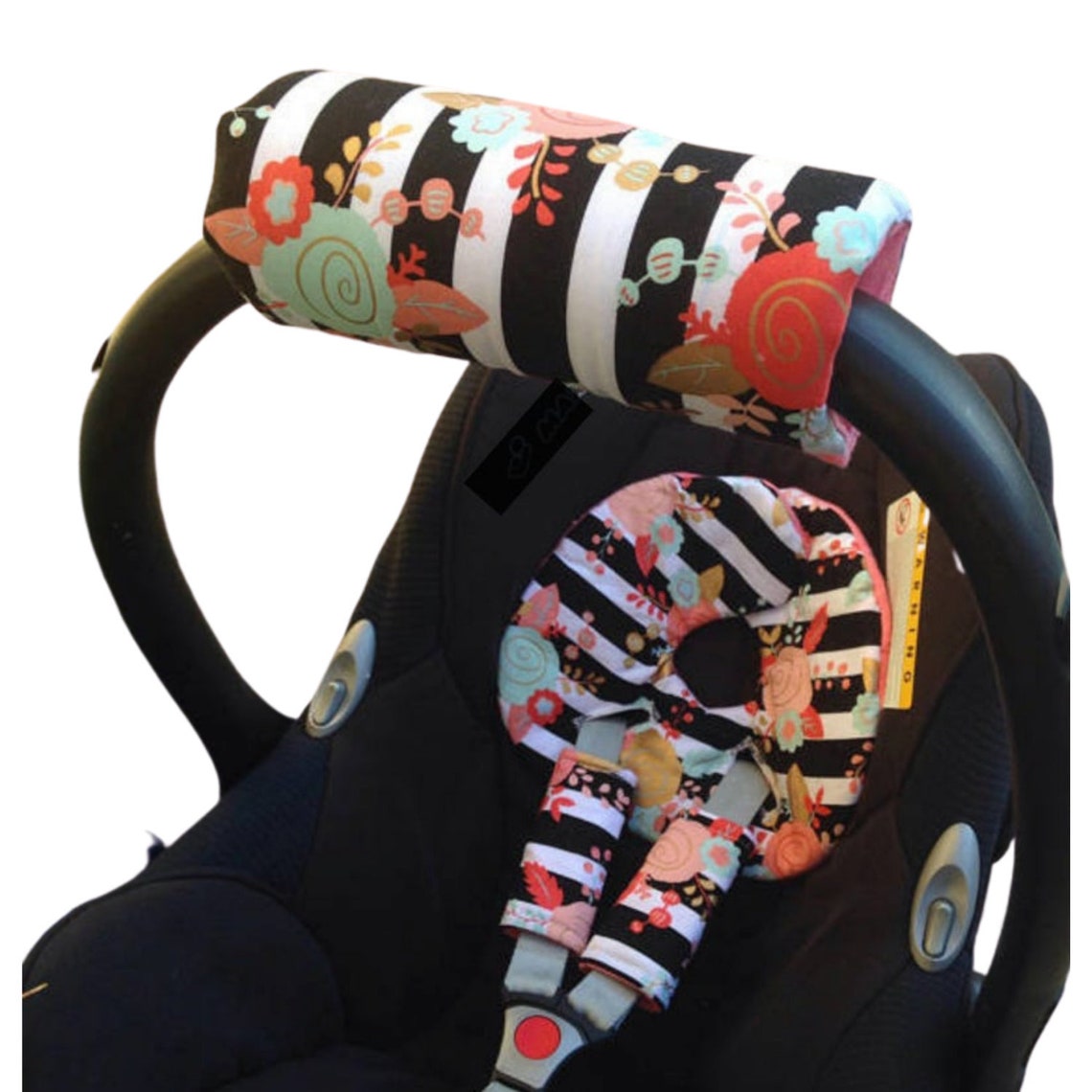 Car Seat Head Support for Newborns Infant Car Seat Insert Etsy