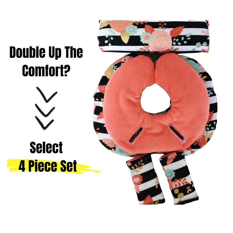 Car Seat Head Support for Newborns Infant Car Seat Insert Etsy