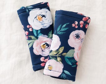 Car Seat Strap Covers, Stroller Strap Covers, Infant Seat Belt Covers, Baby Car Seat Accessories, Choose Your Fabric