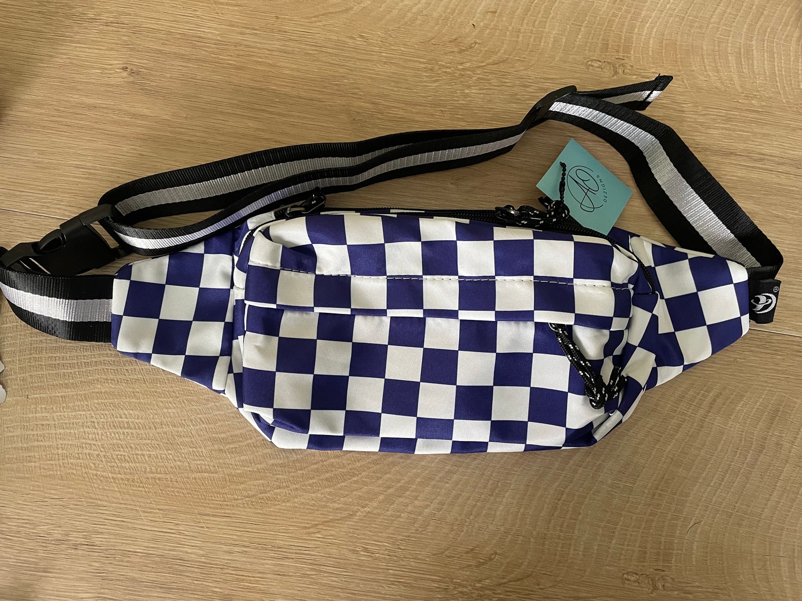 UT Checkered Fanny Pack main image 0