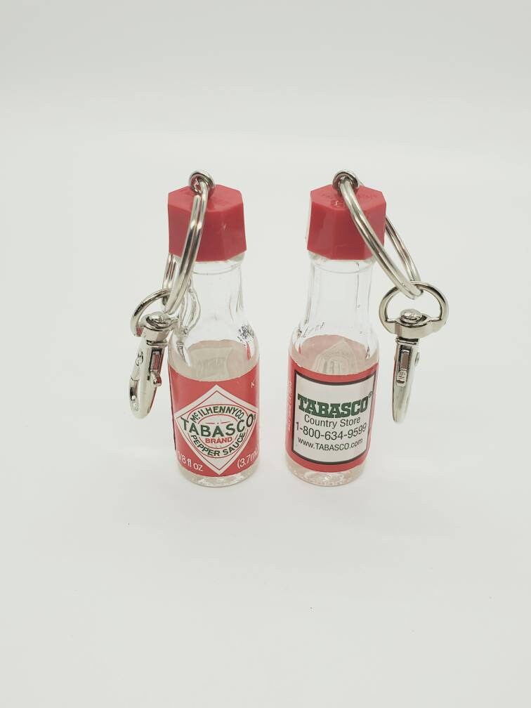 Hot Sauce Keychain Birthday Gift Gift for Him or Her Etsy