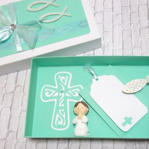 Geldgeschenk Geschenk Geschenkschachtel Geschenkverpackung Glückwunschkarte zur Kommunion Junge