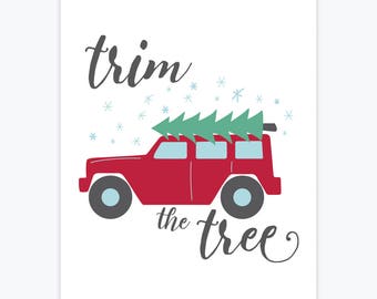 Stampa artistica - Trim l'albero
