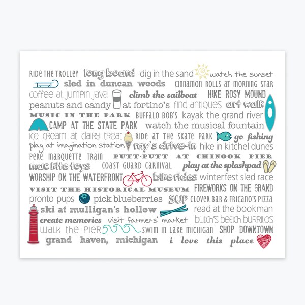 Grand Haven Michigan - Etsy