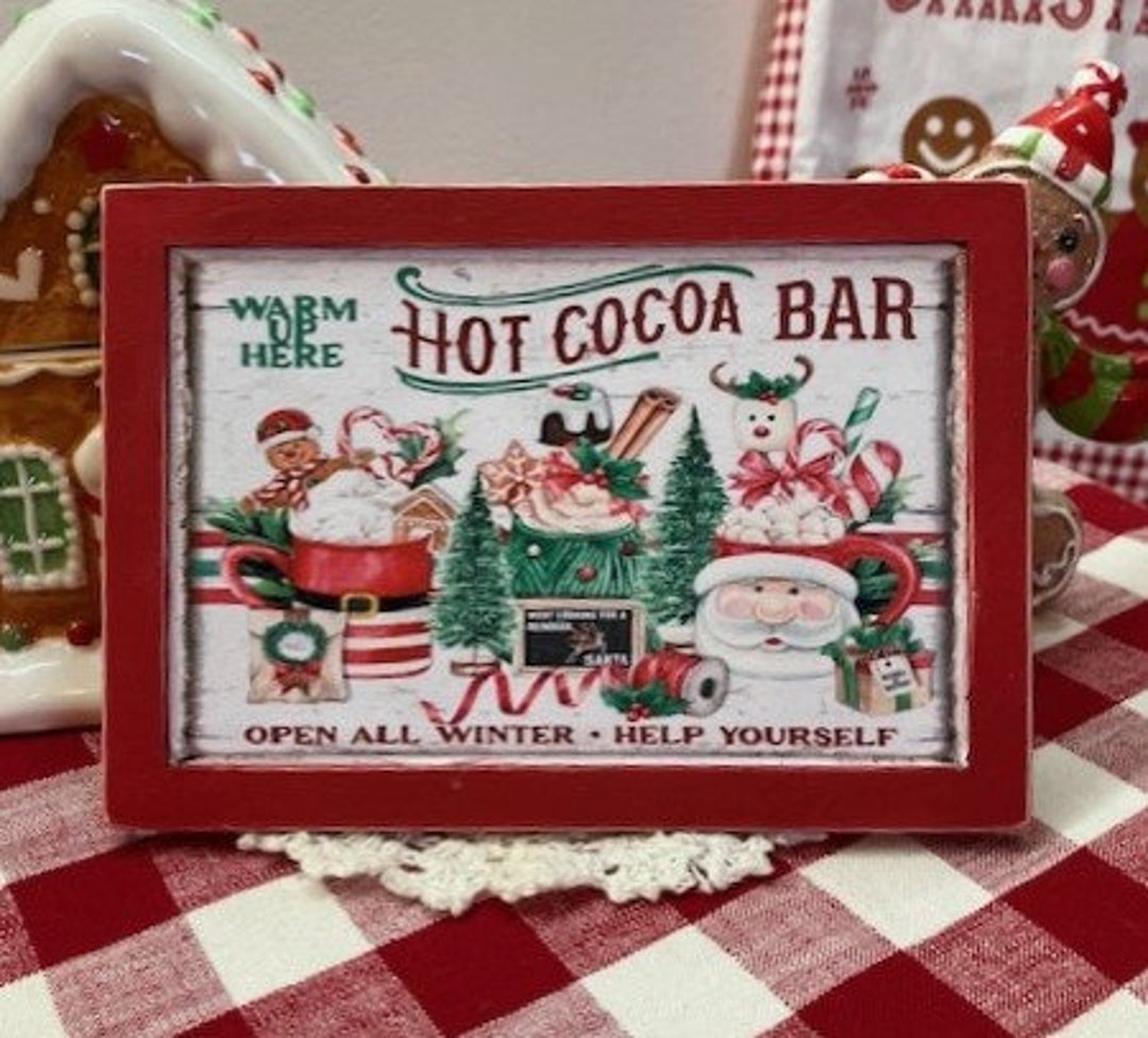 Warm Up Here Hot Cocoa Bar Framed Wood Sign For Christmas Etsy warm-up-here-hot-cocoa-bar-framed-wood-sign-for-christmas-etsy
