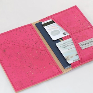 Pass Brieftasche Frauen, Pass Inhaber Vegan, Reisepass-Cover für Frauen, internationalen Reisenden, Pass Fall paar, Reiseetui Dokument