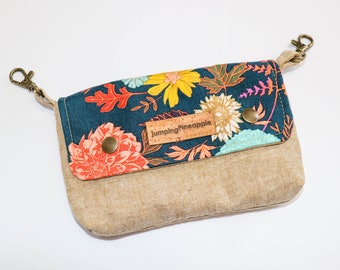 Floral Fanny Pack, Bum Tasche für Frauen, Handy-Beutel, Taille Tasche Gürtel Schleife Tasche, Fanny Packungen für Frauen, Festival Tasche floral, Hüfttasche