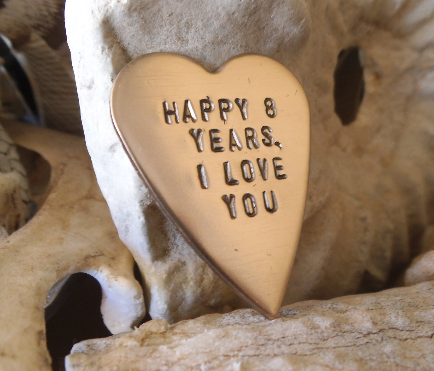 Bronze Gift for Him Eighth Anniversary 8th Bronze Anniversary Etsy