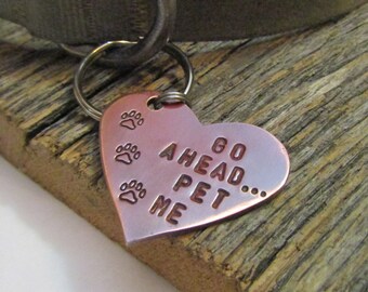 Grappige hond kraag leuk huisdier Tag kleine hond koperen Dog Tag Boy huisdier schattig huisdier Tag Cat Id Tag kleine metalen naamplaatje aangepaste Tags meisje Doggie Tag