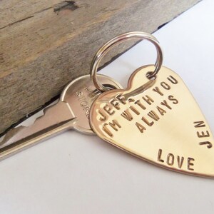 Personalized Keychain for Boyfriend Gift for Husband Key Chain Couples ...