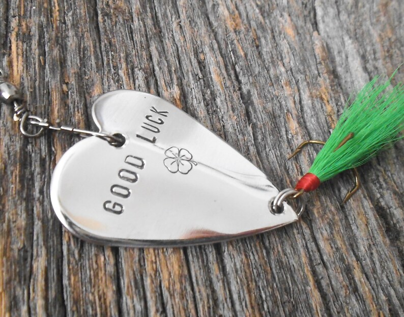 Lucky Irish Wedding Favor Fishing Lure Good Luck Gift
