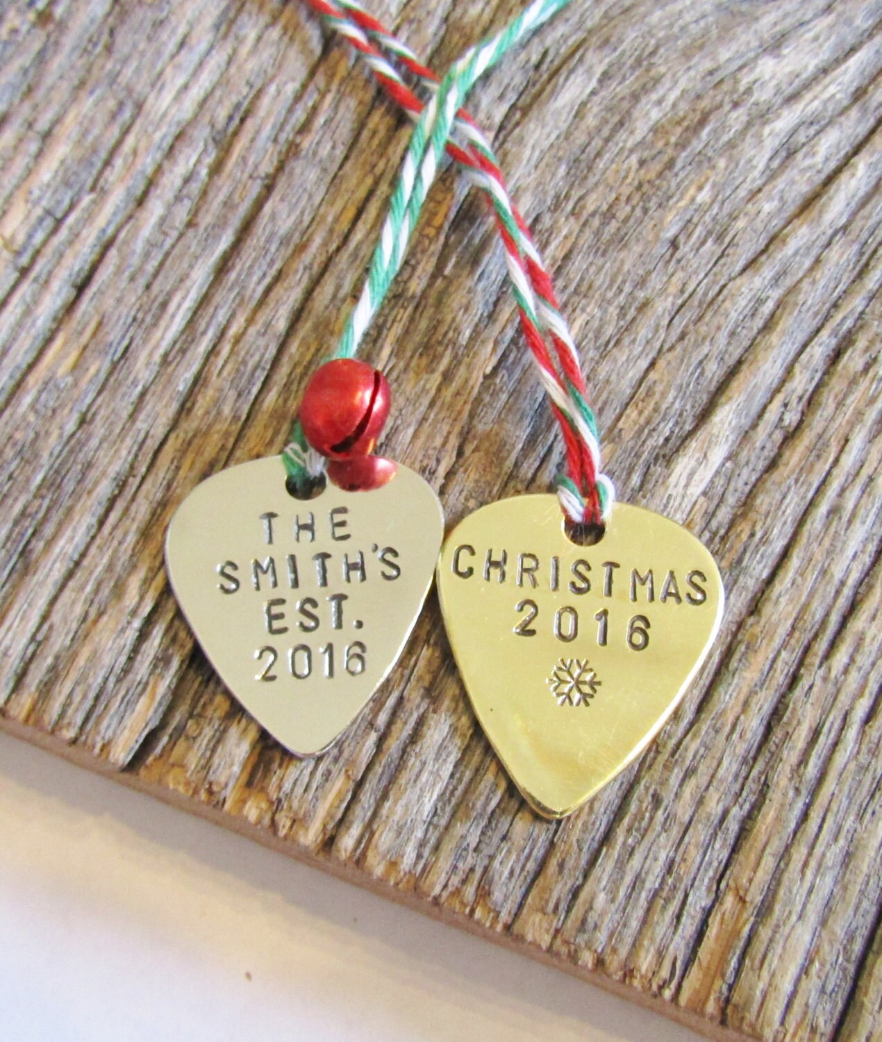 Musique Noël Ornement Médiator Guitare Notre Premier Stuffer Copain Mari Don Musical