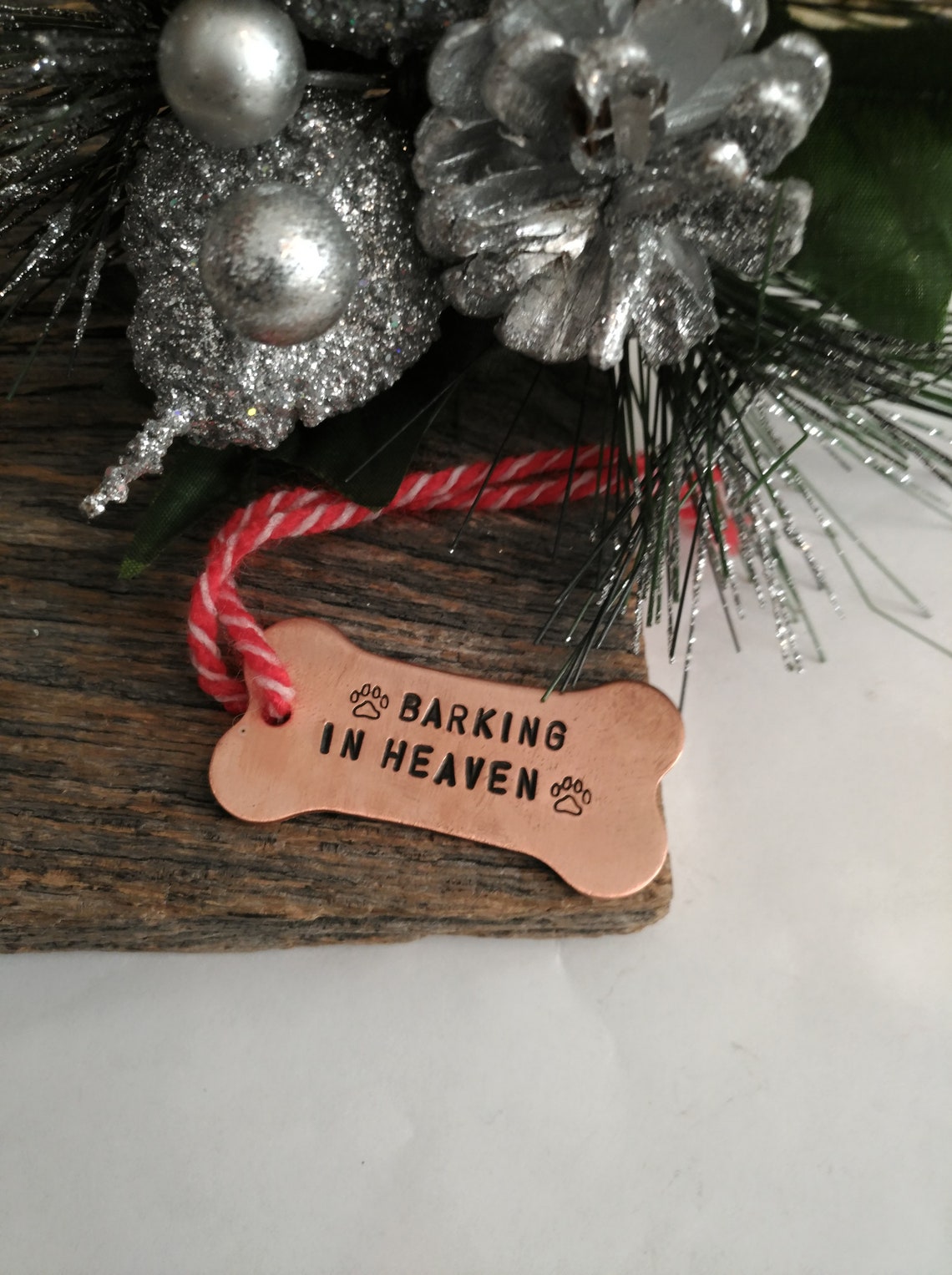 Memorial Ornament Dog Christmas Ornament Loss of Pet Loving Etsy