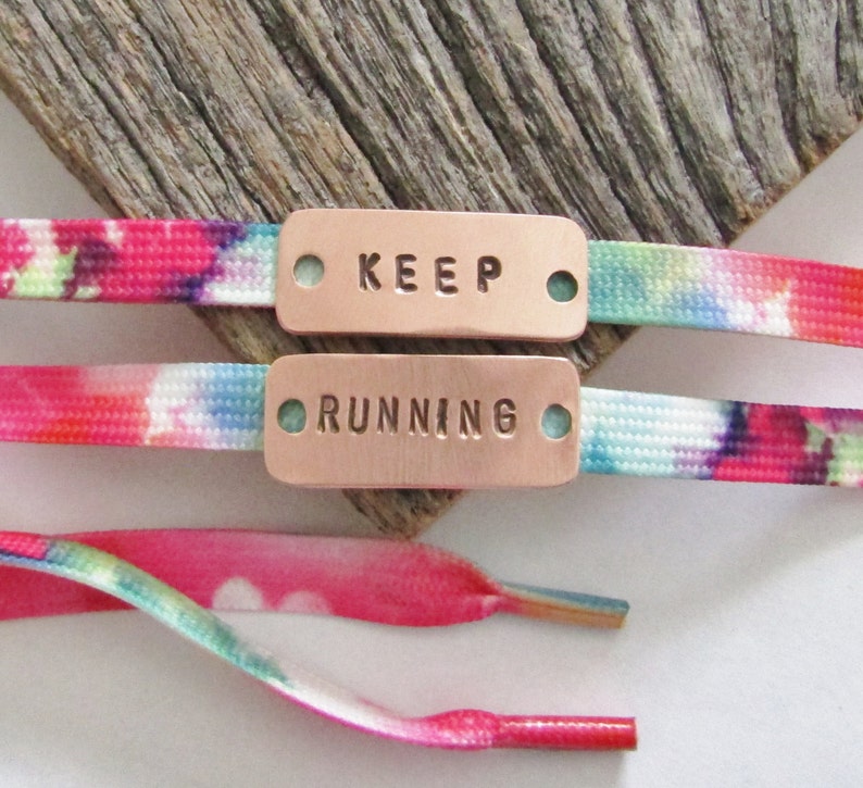 Personalized Shoe Tag Marathon Jewelry Half Marathon Shoe Clip image 4