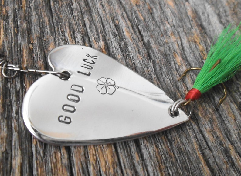 Lucky Irish Wedding Favor Fishing Lure Good Luck Gift
