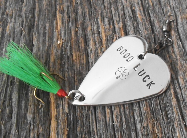 Lucky Irish Wedding Favor Fishing Lure Good Luck Gift