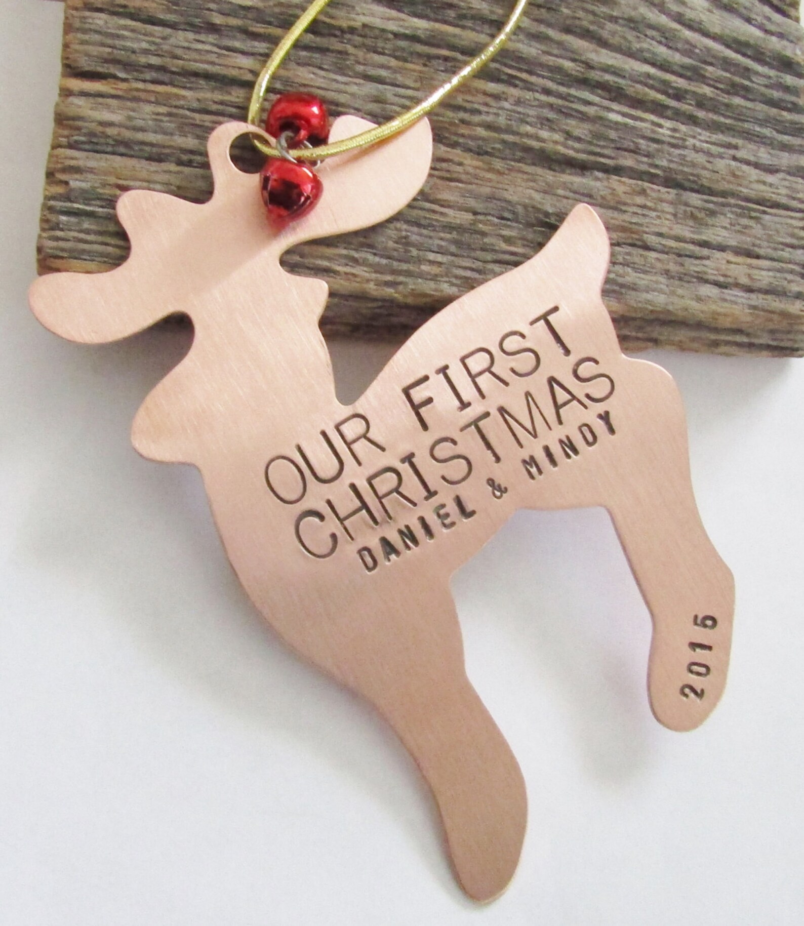 Our First Christmas Ornament Personalized Christmas Ornament Etsy