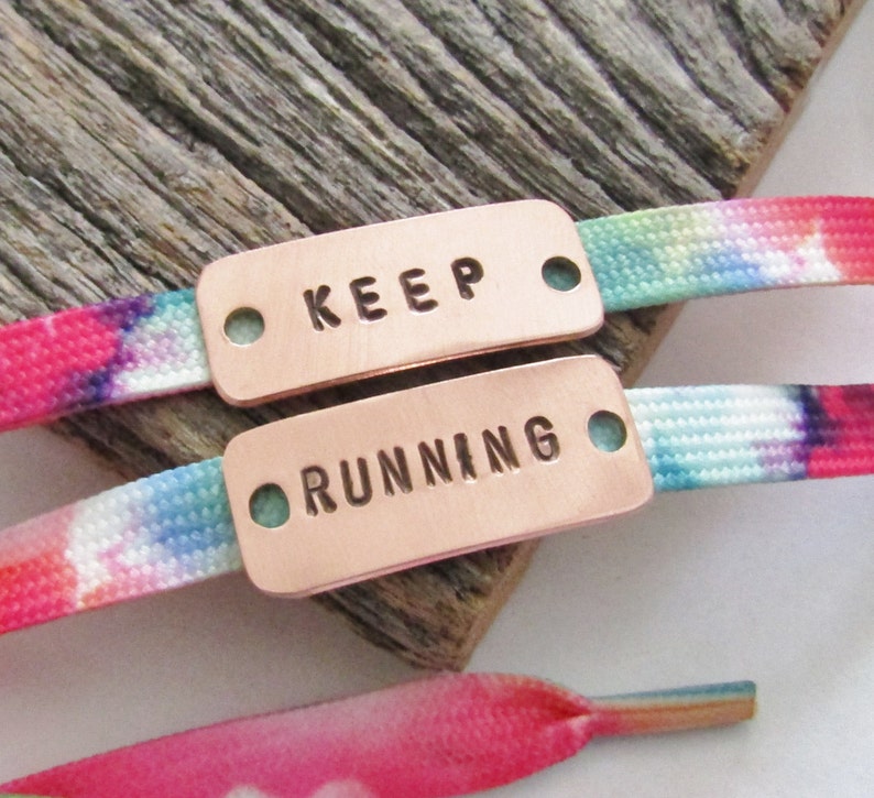 Personalized Shoe Tag Marathon Jewelry Half Marathon Shoe Clip image 1