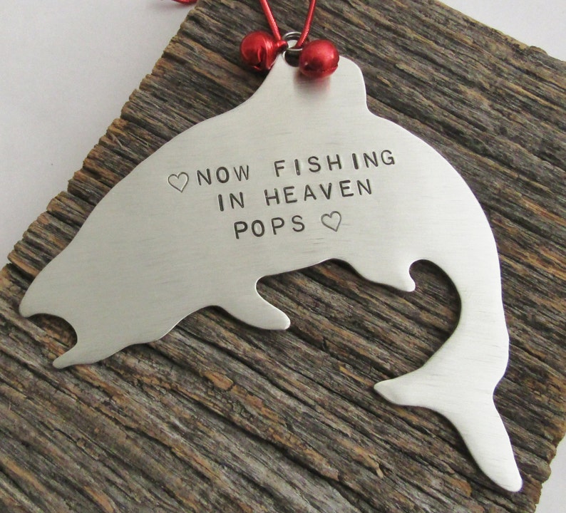 Download Memorial Gift for Grandpa Memorial Fishing Ornament Gift ...