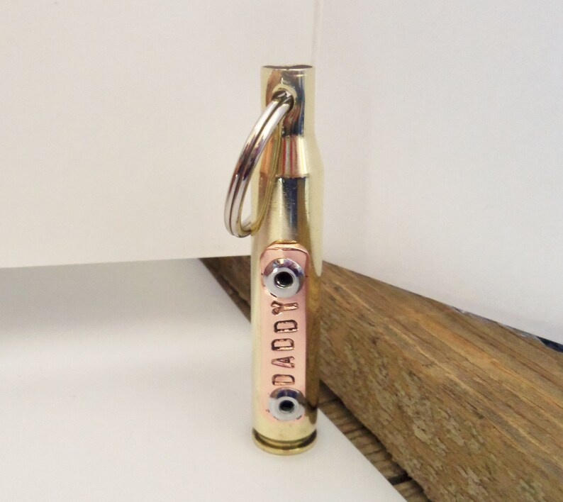Keychain Father/'s Day Dad Hunting Keychain Gifts for Men Bullet Keychain Hunting Keyring for Grandpa Father/'s Day Gift for Hunter Husband