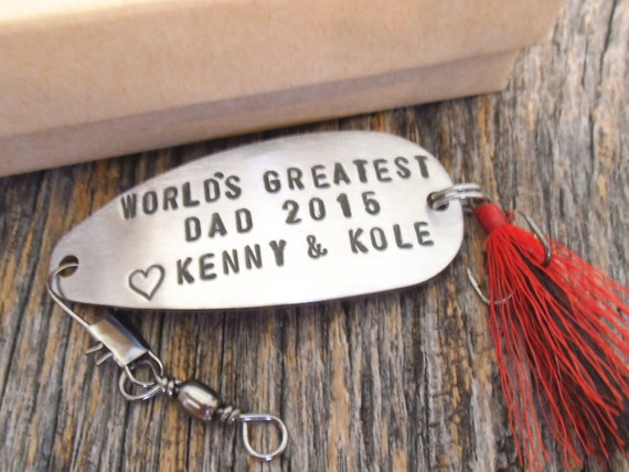 Father's Day Gift for Dad First Father's Day Fishing Lure for