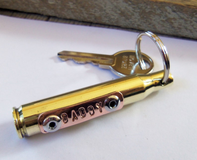 Keychain Father/'s Day Dad Hunting Keychain Gifts for Men Bullet Keychain Hunting Keyring for Grandpa Father/'s Day Gift for Hunter Husband