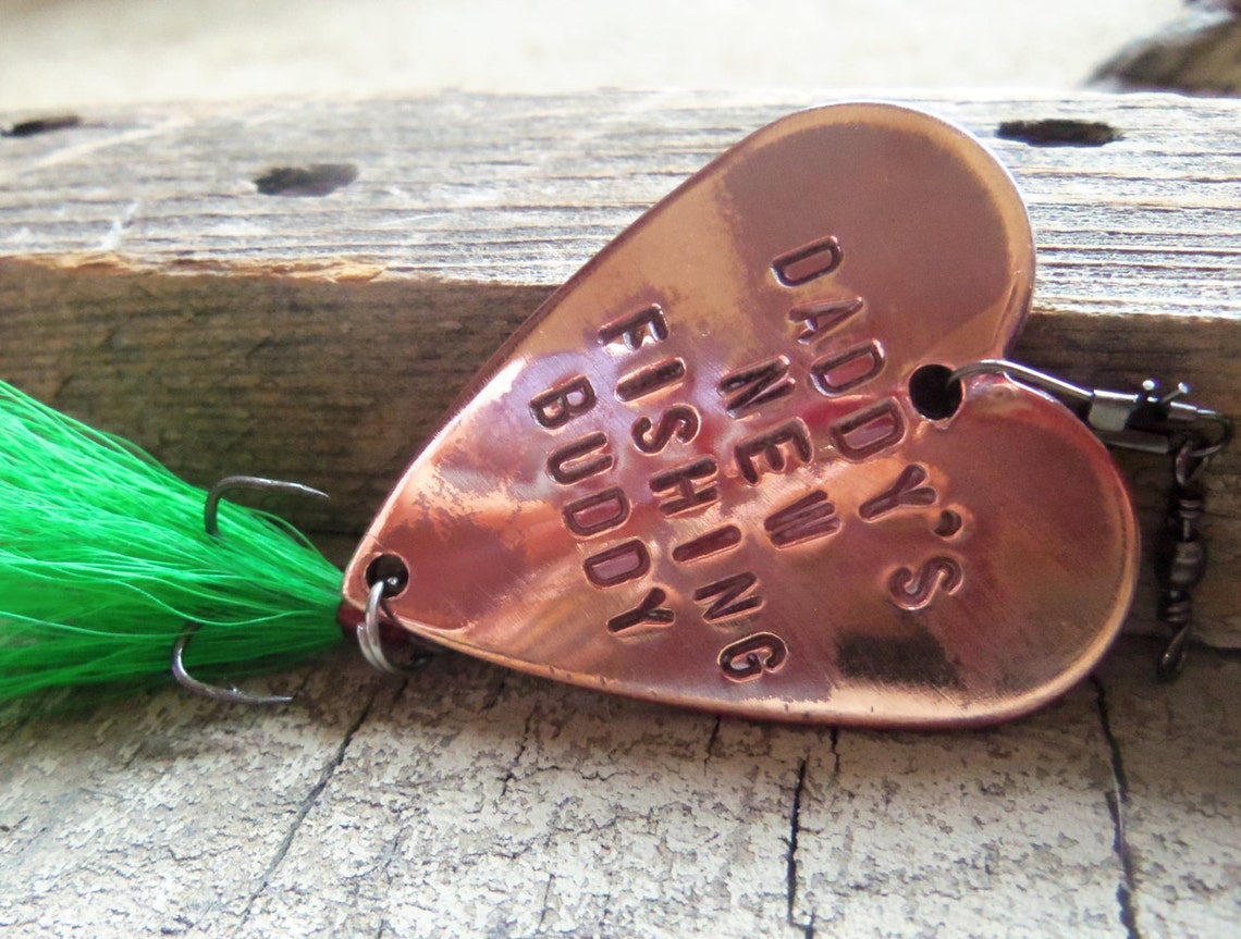 Personalized Fishing Lure Gift for Dad Mom New Parents New Etsy