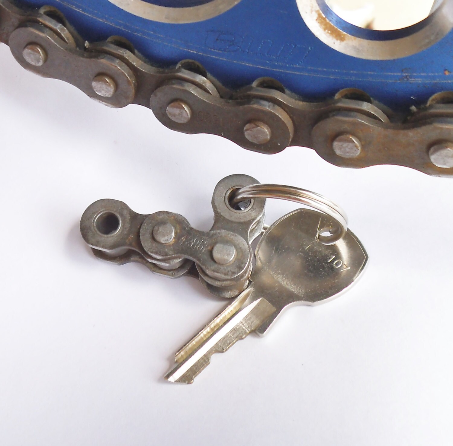 motocross boot keychain