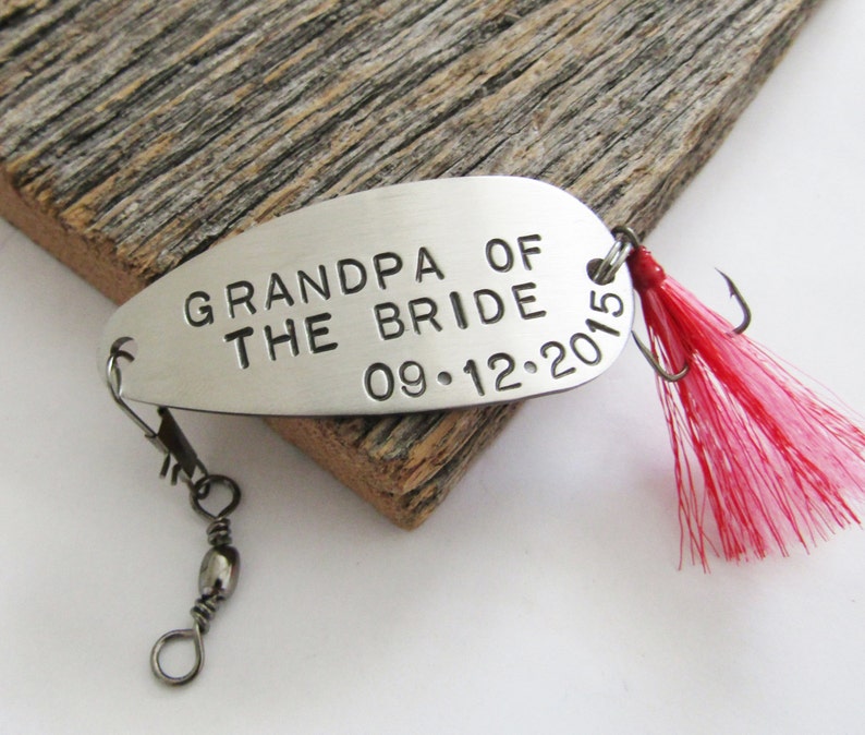 Grandpa of the Bride Gift Wedding Day Gift for Grandpa Fishing Etsy